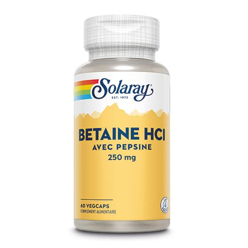 Bétaïne HCI avec pepsine  - Noria Distribution